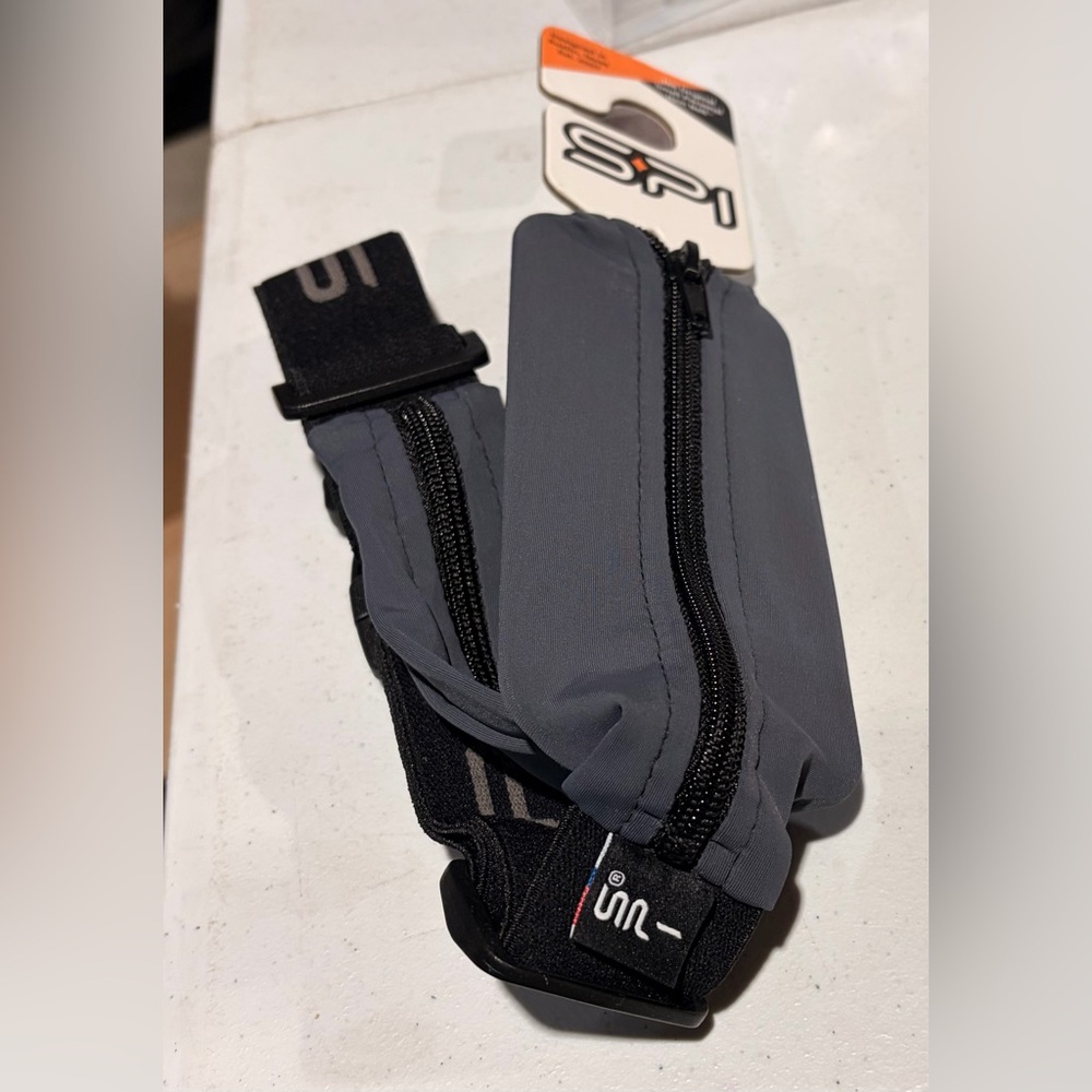 Gray Running Belt Waist Pack